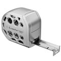 Crosstar 25FT Magnetic Self-Locking Stainless Steel Tape Measure - size: 7.6 m