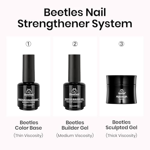 Beetles Hard Gel, Ivory Veil 1 oz 9 in 1 Jelly White Builder Nails Gel - color: Ivory Veil Jelly White 30 g