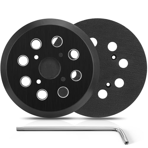 Orbital Sander Pad Replacement for Milwaukee, 2 Pack - style: Plastic Pad 2 PACK