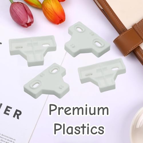 Cabinet Hinge Gasket, 10 PCS, Plastic Spacer Pad