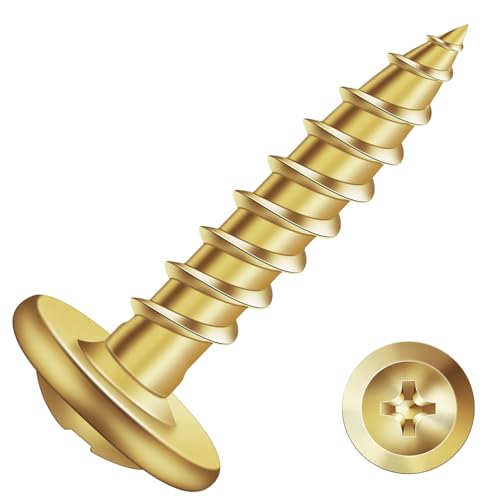 #8 x 3/4" Wood Screw 500Pcs Alloy Steel Standard Thread Truss Head Fast Self Tapping by SG TZH - size: #8 x 3/4"