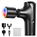 RENPHO Mini Thermacool Massage Gun with Heat and Cold, Pocket-Sized, Small - color: Shadow Black
