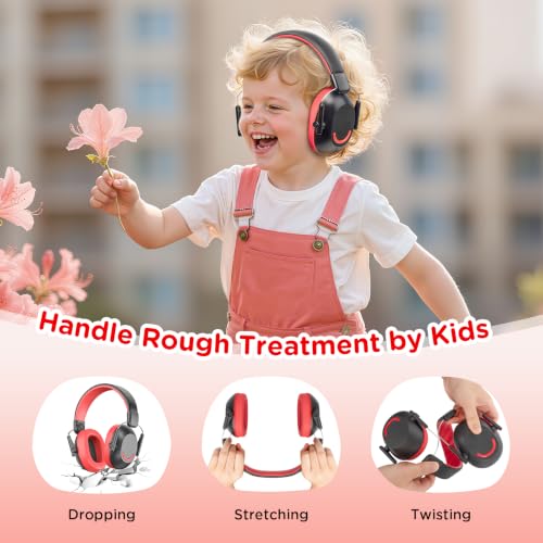 Link Dream Kids Ear Protection Ear Muffs SNR 30dB for Concert Shows Events - color: Black, size: 2 Pack