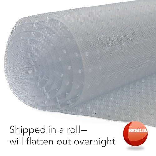Pet Carpet Protector - Doorway Damage Deterrent and Scratch-Stopper for Cats, Dogs, and Pets, Heavy-Duty PVC Runner, Cut to Fit, Clear, 30 Inches x 48 Inches, Made in The USA - size: 30" x 48" (Rectangular)