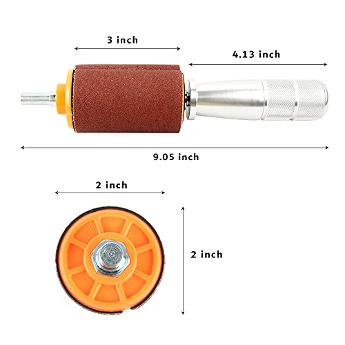 O'SKOOL Hand-Held Sanding Drum for Drill Presses
