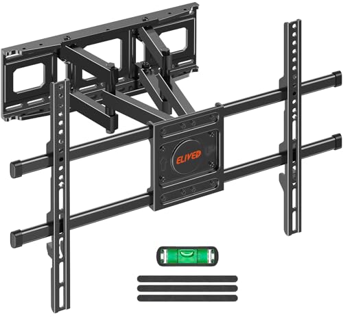 ELIVED Full Motion TV Wall Mount for Most 42"-82" TVs up to 110 lbs - size: TV 42-82", Full Motion
