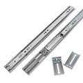 LONTAN 22 Inch Soft Close Drawer Slides with Rear Mounting Brackets 1 Pair - size: 22 Inch