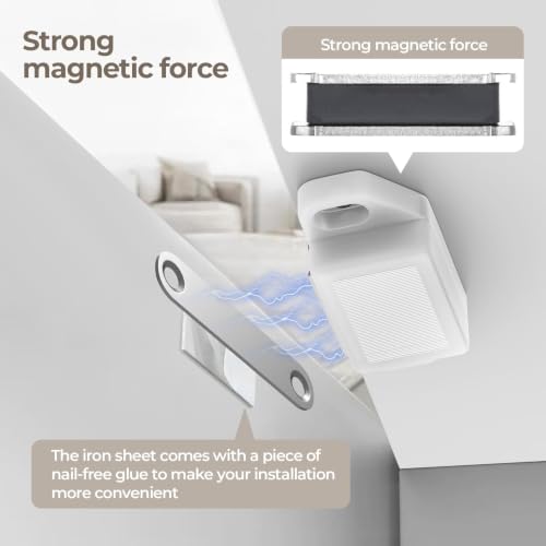 Tonitrui Cabinet Magnetic Catch Door Latch 25LB for Kitchen Drawer Magnets to Stay Closed Magnetic Catch Closet for Drawer（White 6 Pack） - color: White, size: 6 Pack