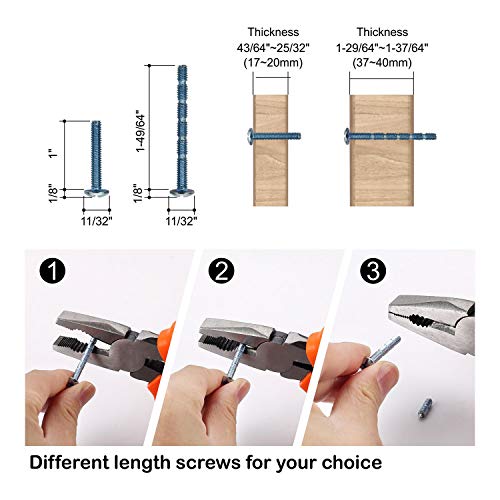 Amerdeco 10 Pack Brushed Gold Cabinet Pulls 7.5" - color: Brushed Gold, size: 7.5" hole center