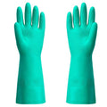 ThxToms Chemical Resistant Nitrile Gloves, Latex Rubber Free, 1 Pair, M - size: Medium (Pack of 1)
