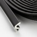 Ravinte Weather Stripping Door Seal, Q-Shaped Kerf Foam Strip, 19.8FT, Black - color: Black, size: 19.8FT