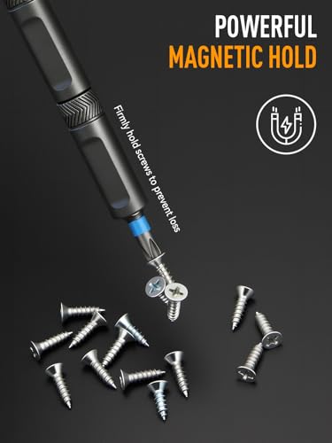 KELIN 78 IN 1 Magnetic Ratchet Screwdriver Set with Detachable T Handle - color: Black, size: 78 PCS