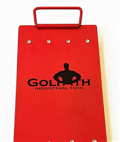 240pc GOLIATH INDUSTRIAL SOCKET STORAGE TRAY RAIL RACK HOLDER SET 1/4 3/8 1/2 Overall Length Of Each Tray: 17-1/2" (Without Handle) Overall Width Of Each Tray: 6" Heavy Duty Molded ABS Plastic Socket