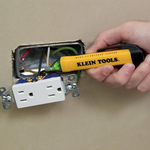 Klein Tools 80077 Voltage Test Kit, Electronic AC/DC Tester, GFCI Outlet Tester and Non-Contact Test Pen, 3-Piece - size: 3-Piece Tester Kit