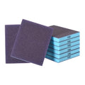 8Pcs 100Grit Double-Sided Sanding Sponges, Washable & Reusable - size: 100Grit