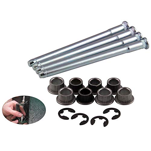 LEDAUT Compatible with Door Hinge Pin and Bushing Repair Kits (4 pins 2 Door) LEDAUT Replacement for Chevy GMC Fullsize Truck SUV 1988-2002 - size: OT269