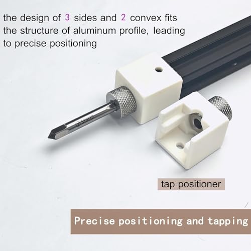 Aluminum Extrusion Drill Guide & Tap Jig Bit Access Hole For 2020 2040 European Aluminum Profile M4 M5 M6 M10 Drill Bushing
