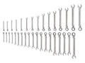 TEKTON Reversible Ratcheting Combination Wrench Set, 34-Piece | WRC94005 - size: 34-Piece (1/4-1 in., 6-24 mm), style: No Storage