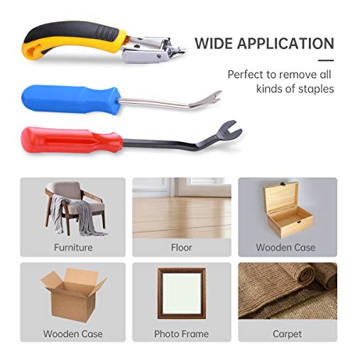3PCS Upholstery and Construction Staple Remover with Tack Puller Tool - style: Style 3