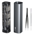 46 in 1 Precision Screwdriver Kit with Magnetic Bits & Metal Case, Compact Repair Tool Kit for Phone, Computer, Laptop, PC, Watch, Glasses, DIY, Drone, Game Console, Robot, Models & Electronics