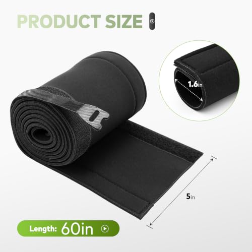 60" Trolling Motor Cable Sleeve, for Bundling & Protecting Marine Cables