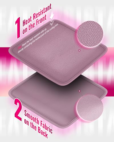 Mancro Hair Tools Travel Bag Compatible with Shark Flexstyle - color: Grey Pink, size: Standard