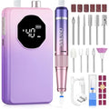 SAVILAND Nail Drill Professional 40000RPM 30S Fast Removal for Acrylic Nail - color: Purple