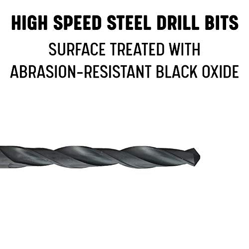 Drill America - DWDA/CX63/32P12 3/32" x 6" High Speed Steel Aircraft Extension Drill Bit (Pack of 12), DWDA/C Series - size: 3/32" (Pack of 12), style: 6" Length