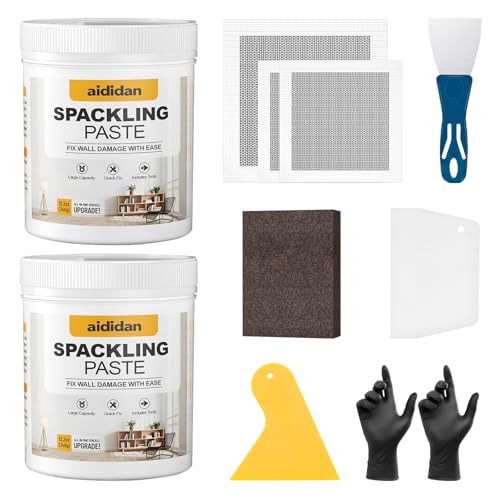 Drywall Repair Kit 2 Pack 12.2 Oz Wall Patch Repair Kit Wall Mending Agent