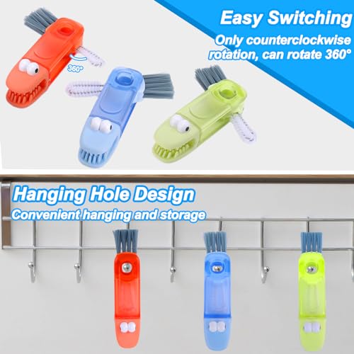 XANGNIER 4 in 1 Cup Lid Gap Cleaning Brush Kit,3 Pack - color: 4 in 1 Cup Lid Cleaning Brush-3 Pack