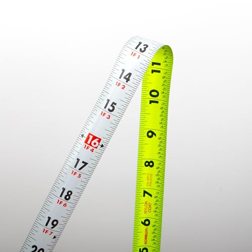 Komelon 16' Self Lock Hi-Vis Speedmark Tape Measure - size: 4.9 m