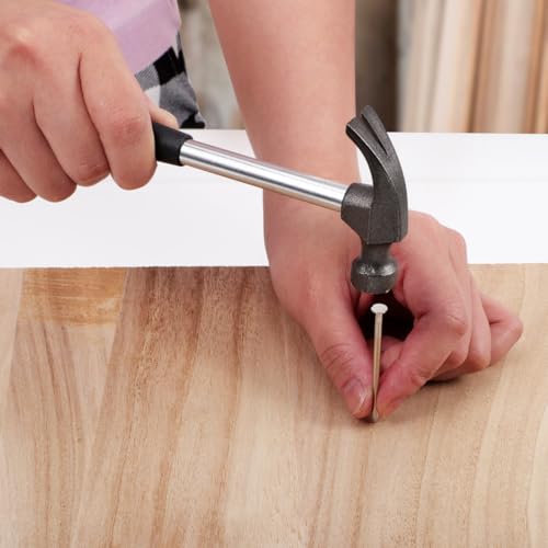 Toyvian 5 Pcs Mini Claw Hammer Set Small Hammer for Seamless Nails Portable Hand Tool for Home Repairs Picture Hanging Diy Crafts Car Maintenance 6.69 X 2.55 X 0.59 in
