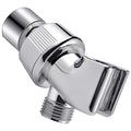 Shower Arm Holder for Handheld Shower Head, Adjustable Mount Bracket - color: Silver Color