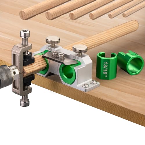Dowel Maker Jig Kit cutter tool Imperial 9 Different Diameters - size: Imperial