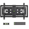USX Mount Ultra Slim TV Wall Mount for 37-90 inch TVs, Low Profile Full Motion TV Mount with Swivel Articulating Dual Arms, Wall Bracket for Max VESA 600x400mm Holds 120lbs, Fits 16"/18"/24" Studs - size: 37-90 inch, 120 lb