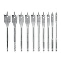 BOSCH SB0010 10-Piece Chisel-Point Spade Bit Assorted Set