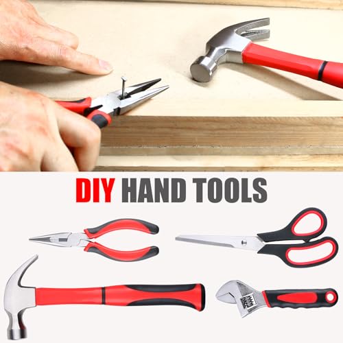 WINNER 156-Piece Delicate All-Purpose Home Tool Kit in Foldable Toolbox, Unisex | Complete and Essential Hand Tools Set for General House Repairs, Garage, Apartment, Office, Dorm, Perfect Holiday Gift - size: 156-Pc. Ultimate Tool Kit
