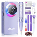 SAVILAND 50000RPM Electric Nail Drill Professional Fast Removal for Nails - color: A-purple