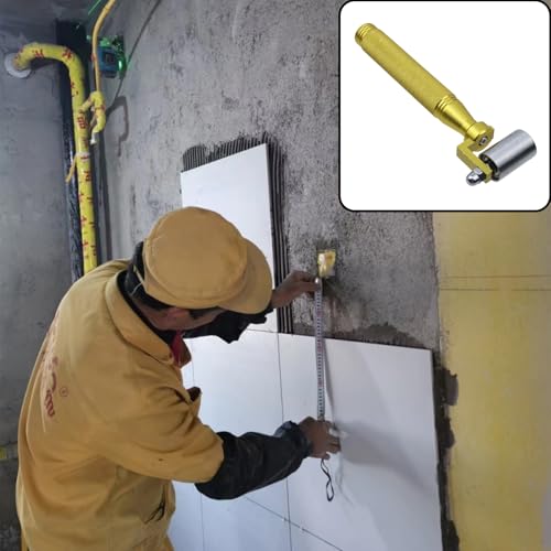 Seam Roller, 1.3 Inch Stainless Steel, 1Pc - color: Gold