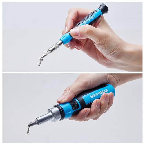 MECHMAX 68-Piece Ratcheting Screwdriver Set with Bits & Sockets