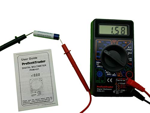 PDM-631 7-Function Digital Multimeter, AC/DC Voltage, Resistance, Current - style: Basic Digital Multimeter PDM631