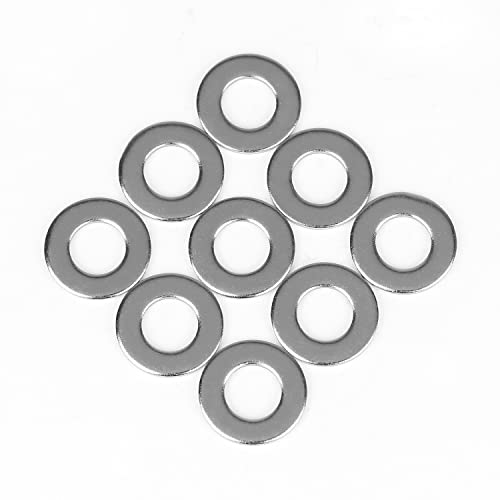 5/16 Inch Flat Washers, 304 Stainless Steel Flat Washers, 100 Pieces - size: 5/16" (100 Pieces)
