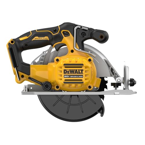 DEWALT 20V MAX* 6-1/2 in. Brushless Cordless Circular Saw, Tool Only (DCS565B)