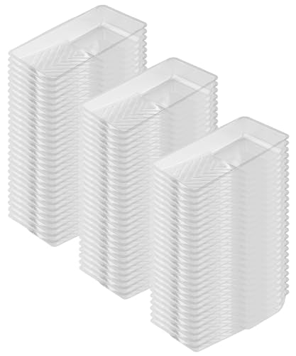 Bates- Paint Tray Liner, 4 Inch, 80 Pack, Clear, Plastic Disposable Paint Tray for Painting Walls - color: Clear, size: 80 Pack 4 Inch