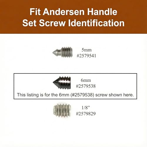 Set Screw & Wrench fits Andersen 400 Series Frenchwood