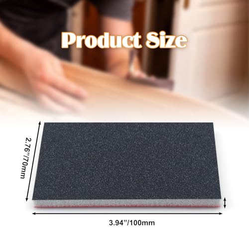 180 Grit Sanding Sponge, Wet Dry Sanding Block, 20 Pcs - size: 180 Grit