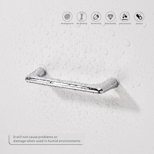 LIMUR 10 Pack 6.3 Inch (160 mm) Hole Center Polished Chrome Cabinet Pulls - Solid Zinc Alloy Kitchen Cabinet Handles, Drawer Pulls,Drawer Handle, Wardrobe & Dresser Handles, Cupboard Hardware - color: Polished Chrome, size: 6.3"/160 MM Hole Center