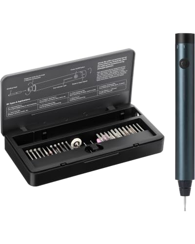 xTool Selected Engraving Pen, Cordless 5-in-1 Rotary Tool for All Materials