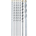 Makita E-10659 7 Pc. Assorted Carbide Tipped Percussion Masonry Hammer Drill Bit Set