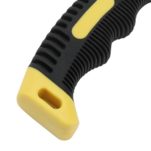 SOUJAP 4 PCS 8oz Camping Claw Hammer, 6 Inch Small Stubby Hammer with Coated Soft Yellow Handle for Home Repair, Craft Project